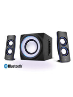 Cyber Acoustics Cyber Acoustics 2.1 Bluetooth Speaker System w/ LED Lighting Effects