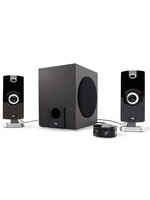 Cyber Acoustics Cyber Acoustics CA3090 3pc Subwoofer System - BK, 18W