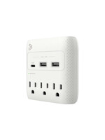 Blue Diamond BlueDiamond 3-Outlet Surge Protector + USB charging