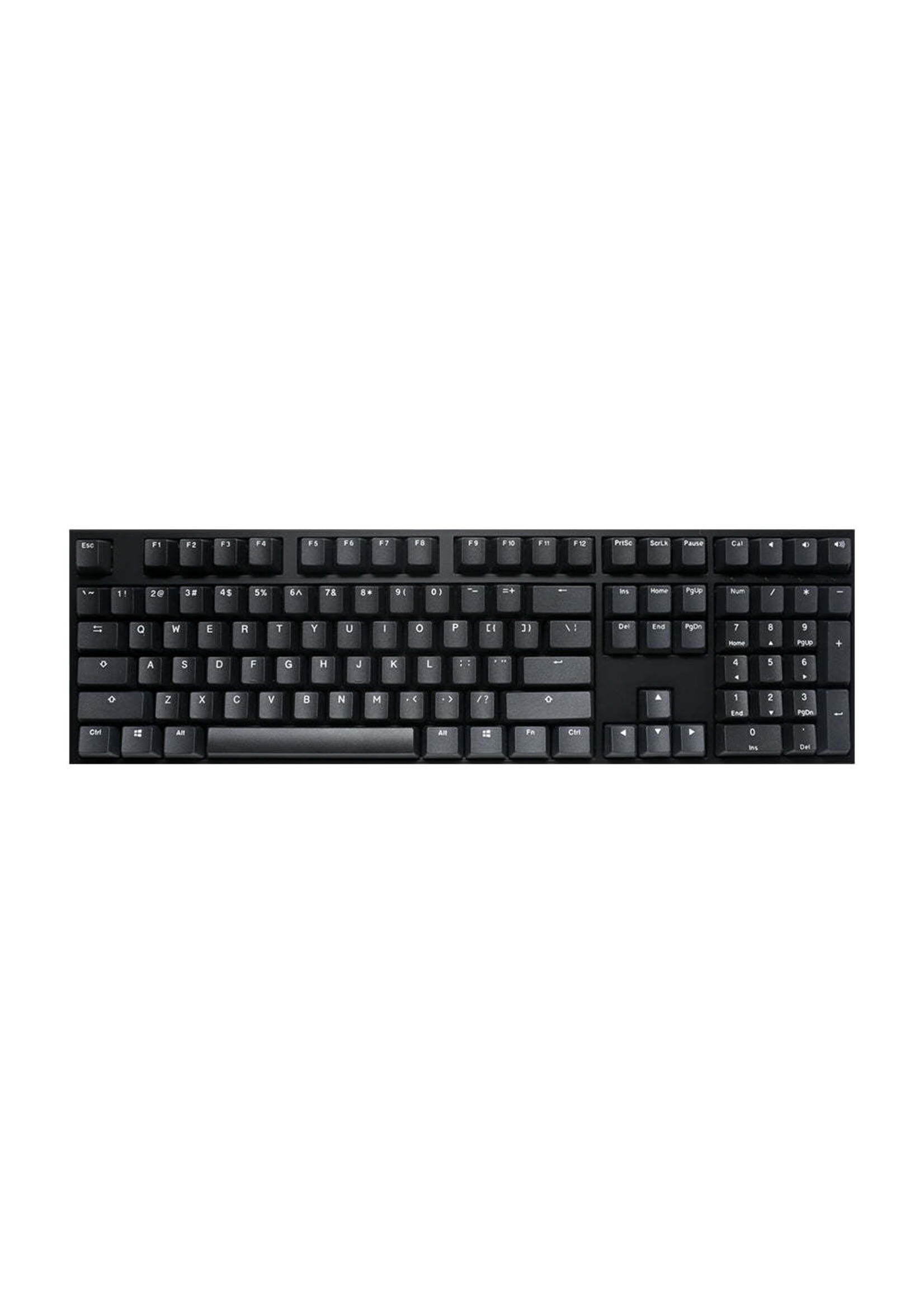 Ducky Ducky Origin Black - Full Size - Cherry Blue