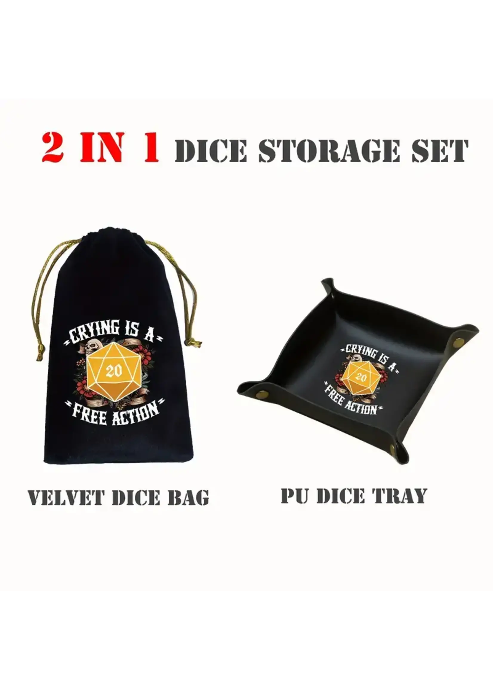 Dice Bag & Tray Crying is a Free Action