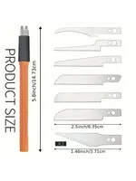 Mini Hand Saw with 7 Blades