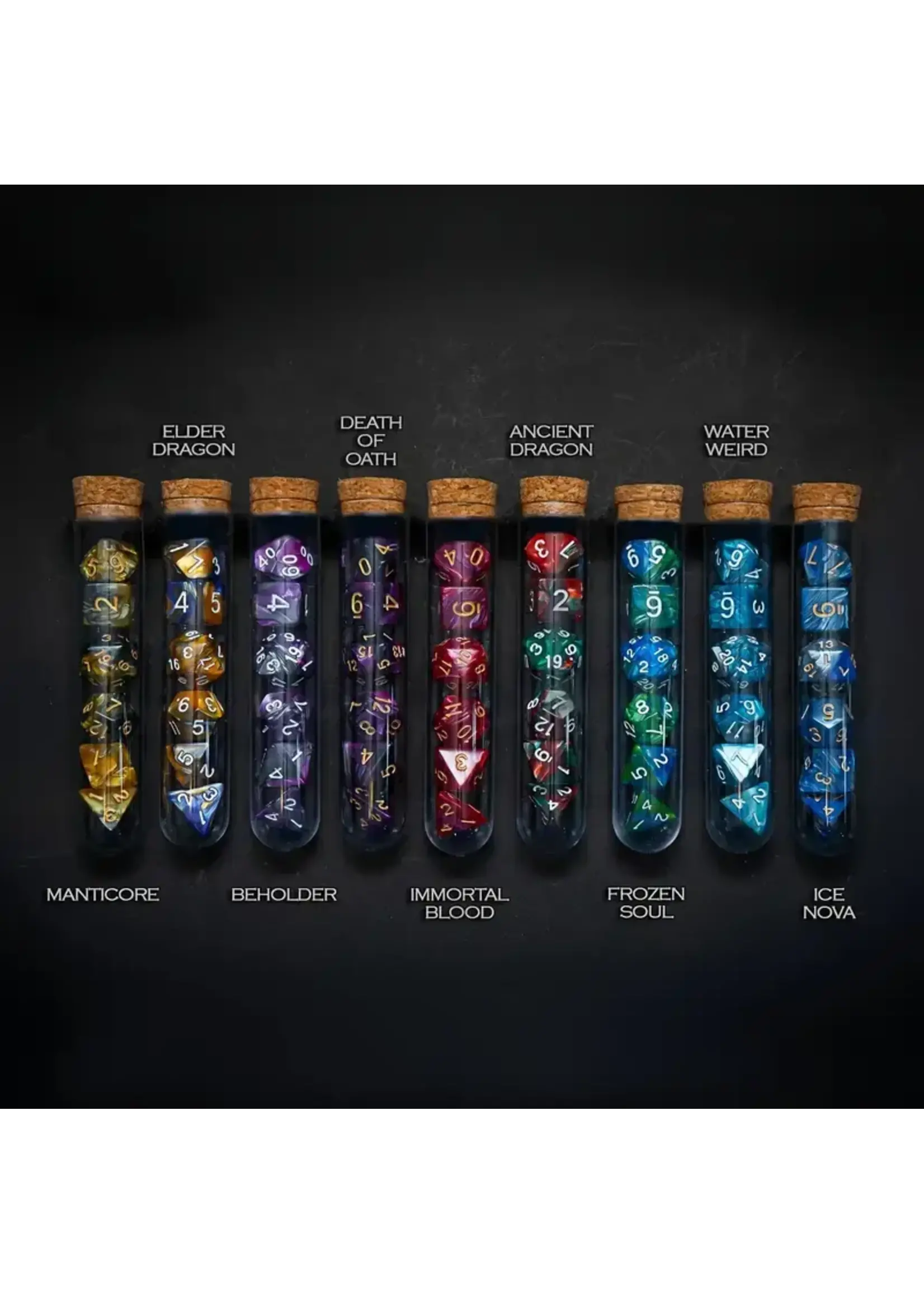 ***Dice RPG 7pc Mythical Series