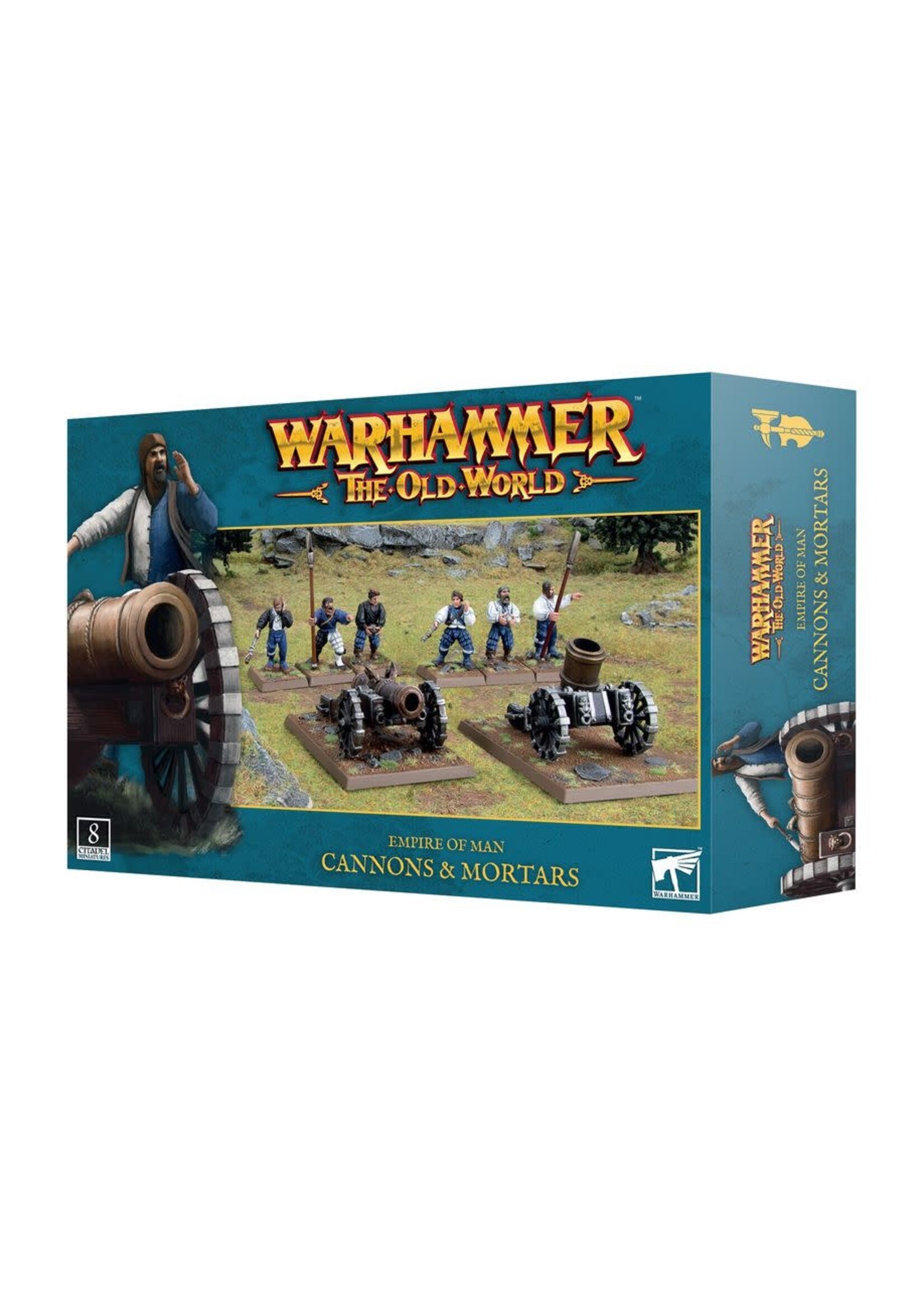 Old World Empire of Man Cannons & Mortars
