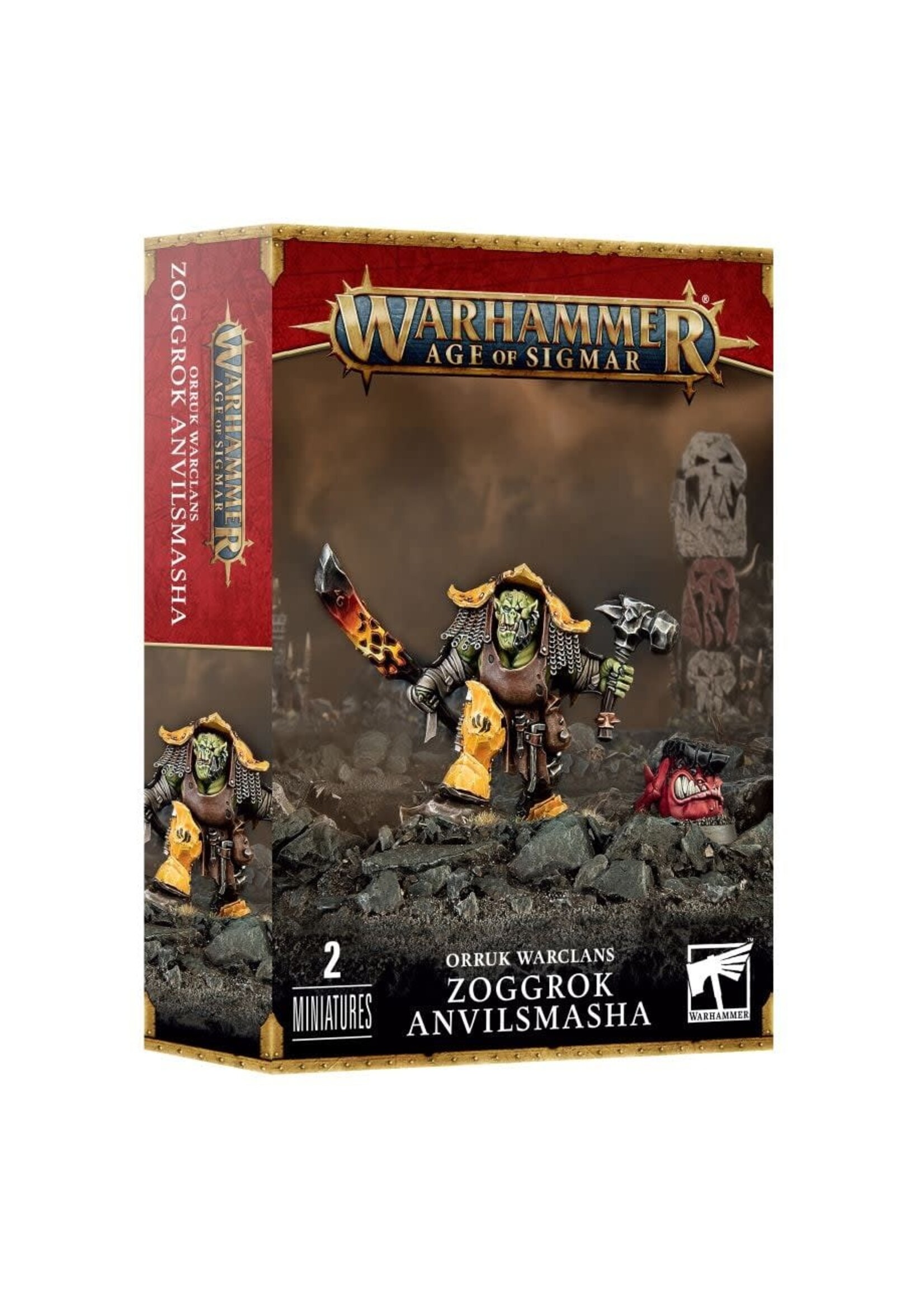 AoS Orruk Warclans Zoggrok Anvilsmasha