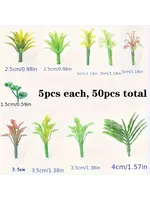 Terrain Trees Plants and Flowers (50pc)