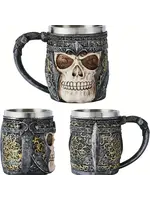 ***Mug Viking Warrior Skull