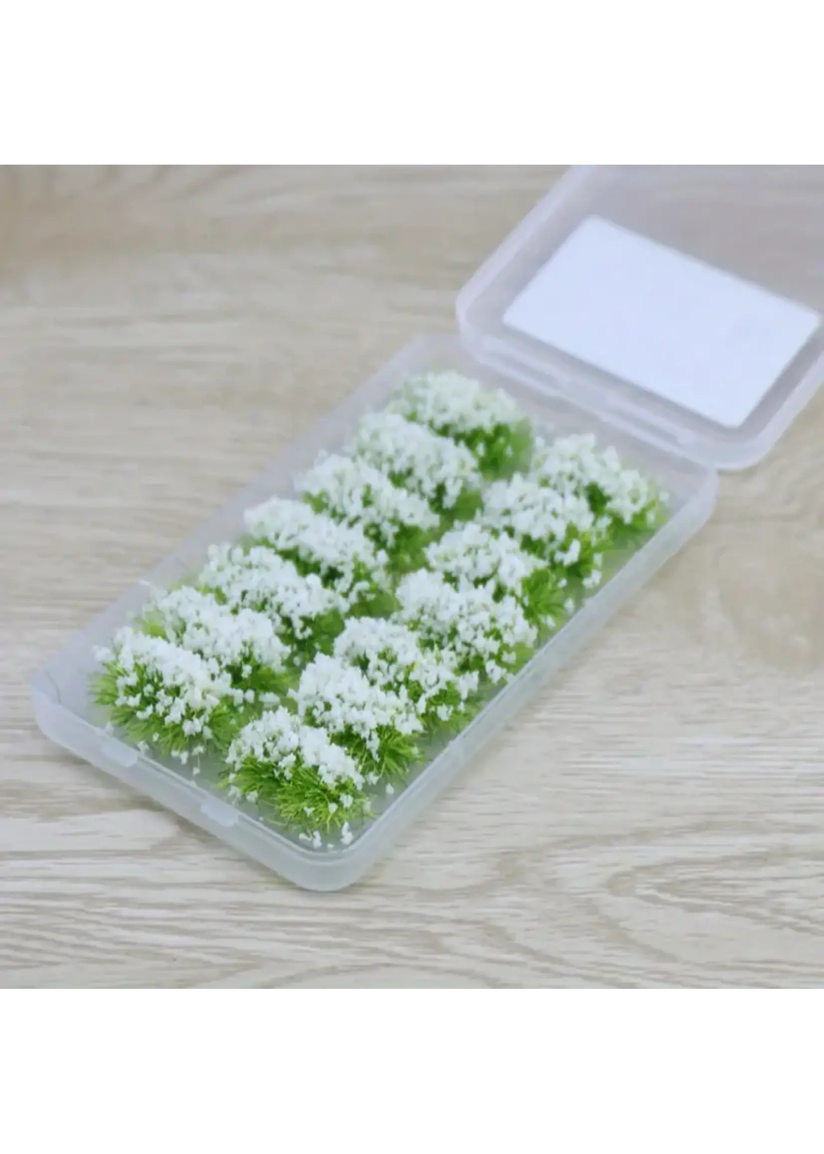 Tufts Flower Cluster White