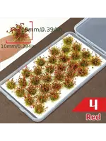 Tufts Grass Cluster Red