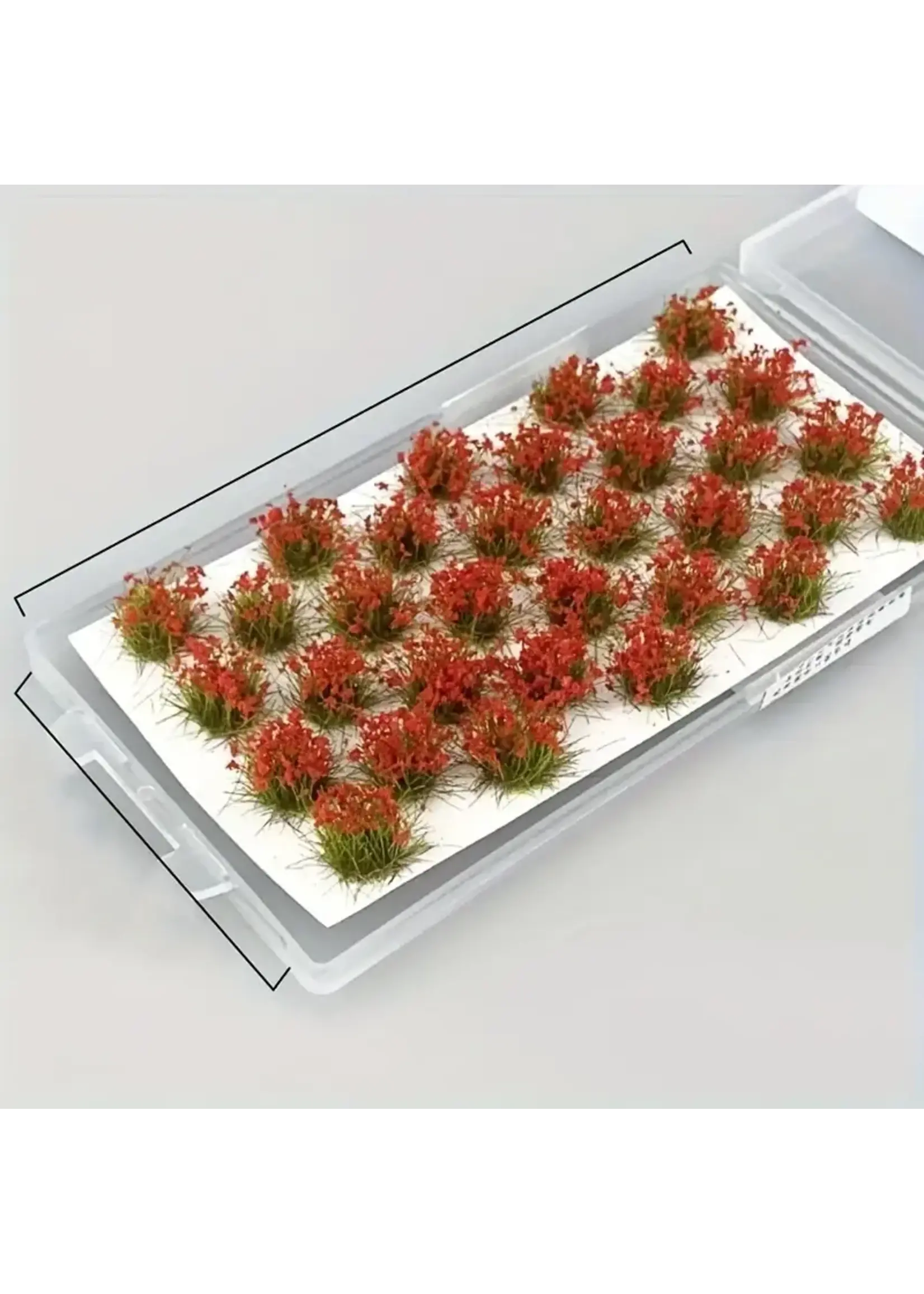 Tufts Flower Cluster Red