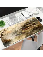 Mouse Pad 12x24 Inch Vintage Architecture