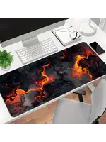 Mouse Pad 24x12 Inch Flame of Passion