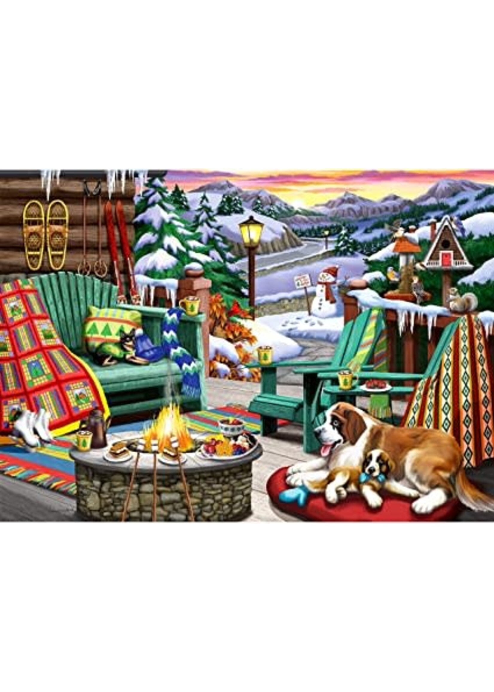 Ravensburger RAV16442 Apres All Day (Puzzle500)