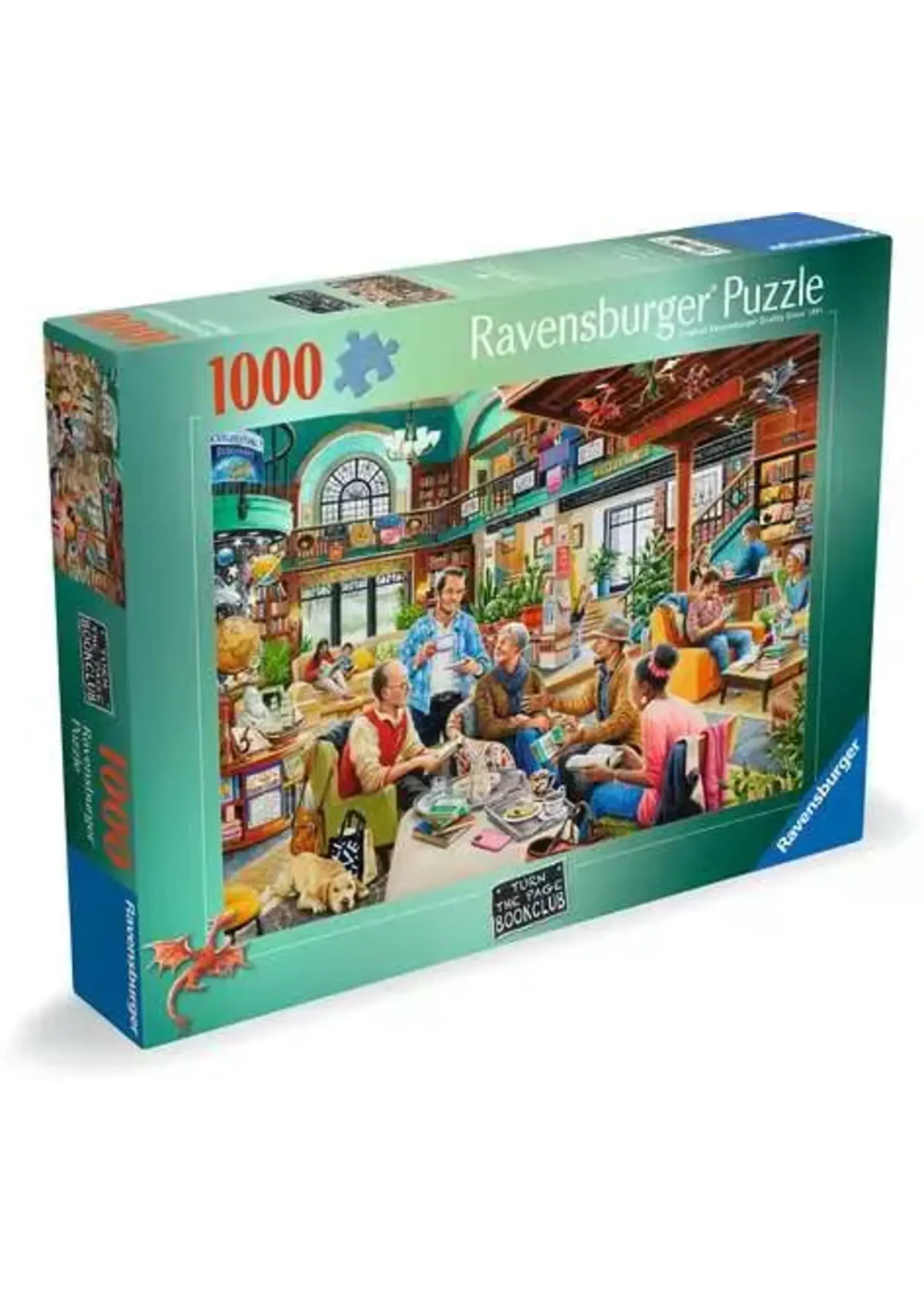 Ravensburger RAV12000143 Turn the Page Bookclub (Puzzle1000)