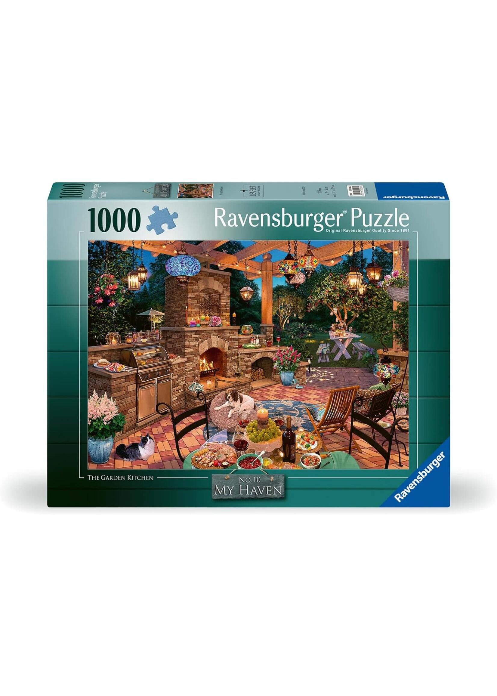 Ravensburger RAV12000280 The Garden Kitchen (Puzzle1000)