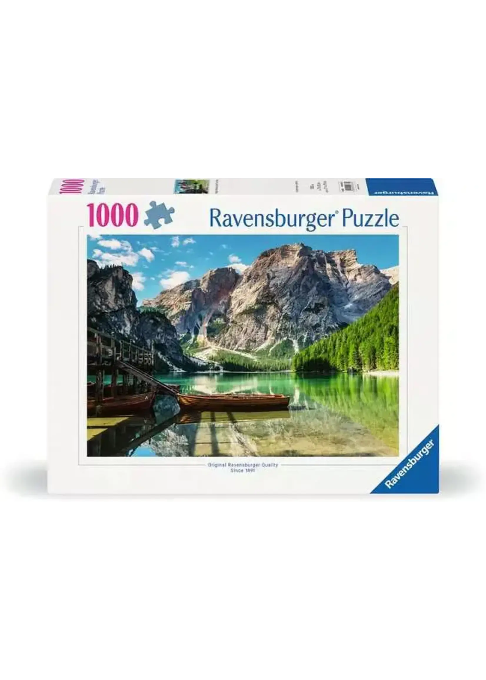 Ravensburger RAV12000363 Pragser Wildsee Italy (Puzzle1000)