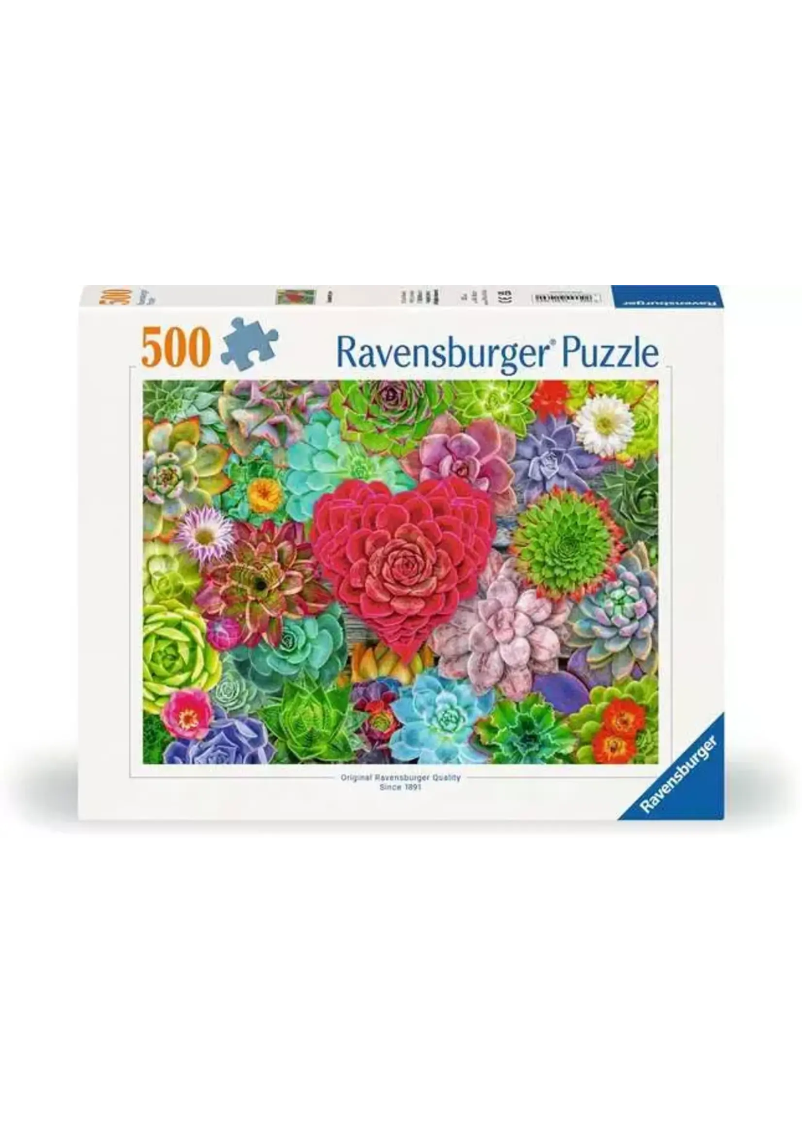 Ravensburger RAV12001469 Succulent Love (Puzzle500)