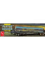 AMT AMT1239 Fruehauf Plated Tanker Trailer Sunoco (1/25)