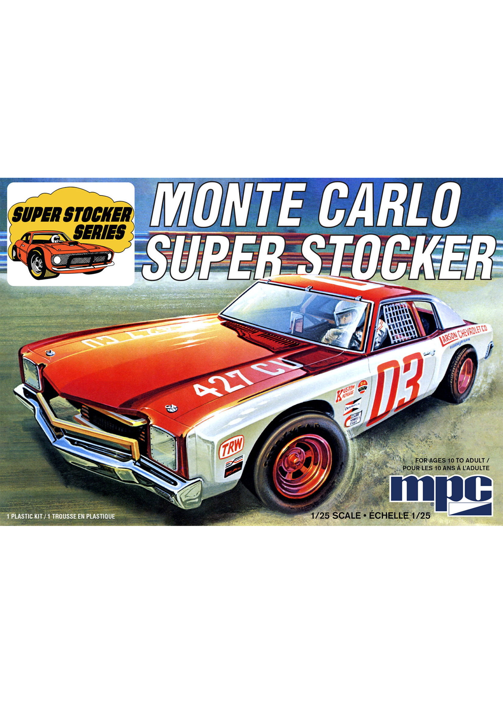 MPC MPC962 1971 Chevy Monte Carlo Super Stocker (1/25)
