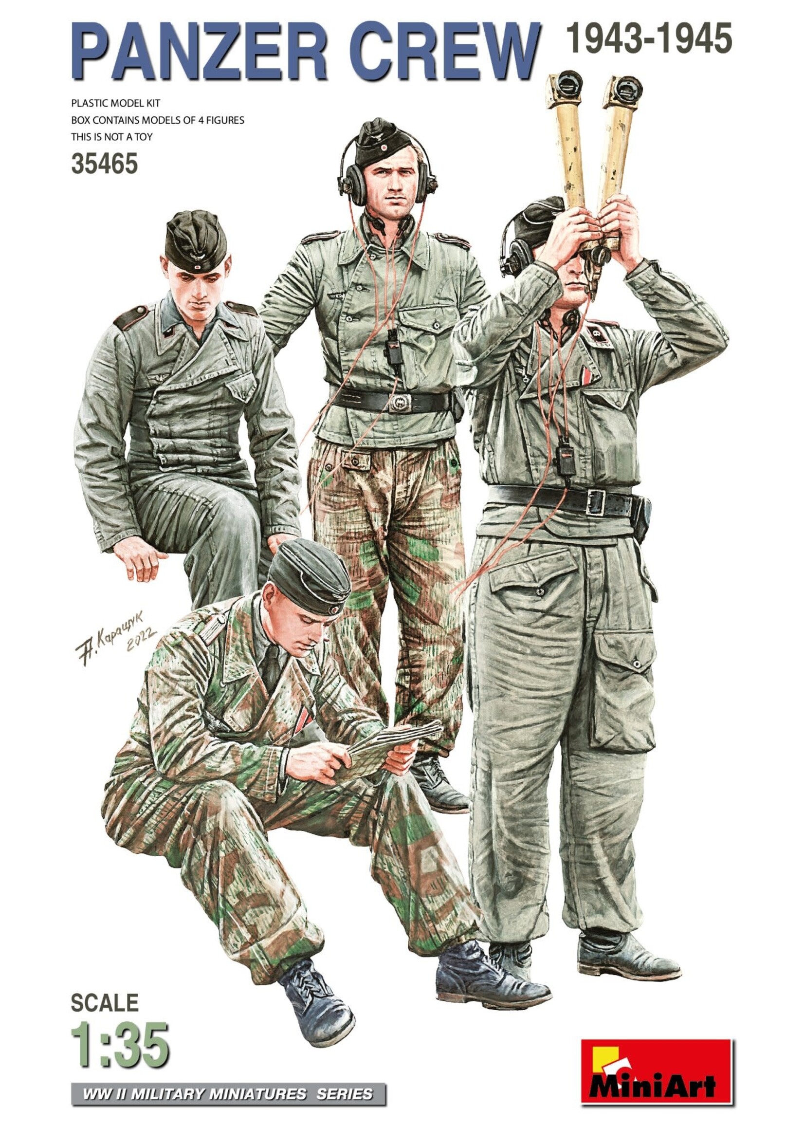 MiniArt MIN35465 Panzer Crew 1943-1945 (1/35)