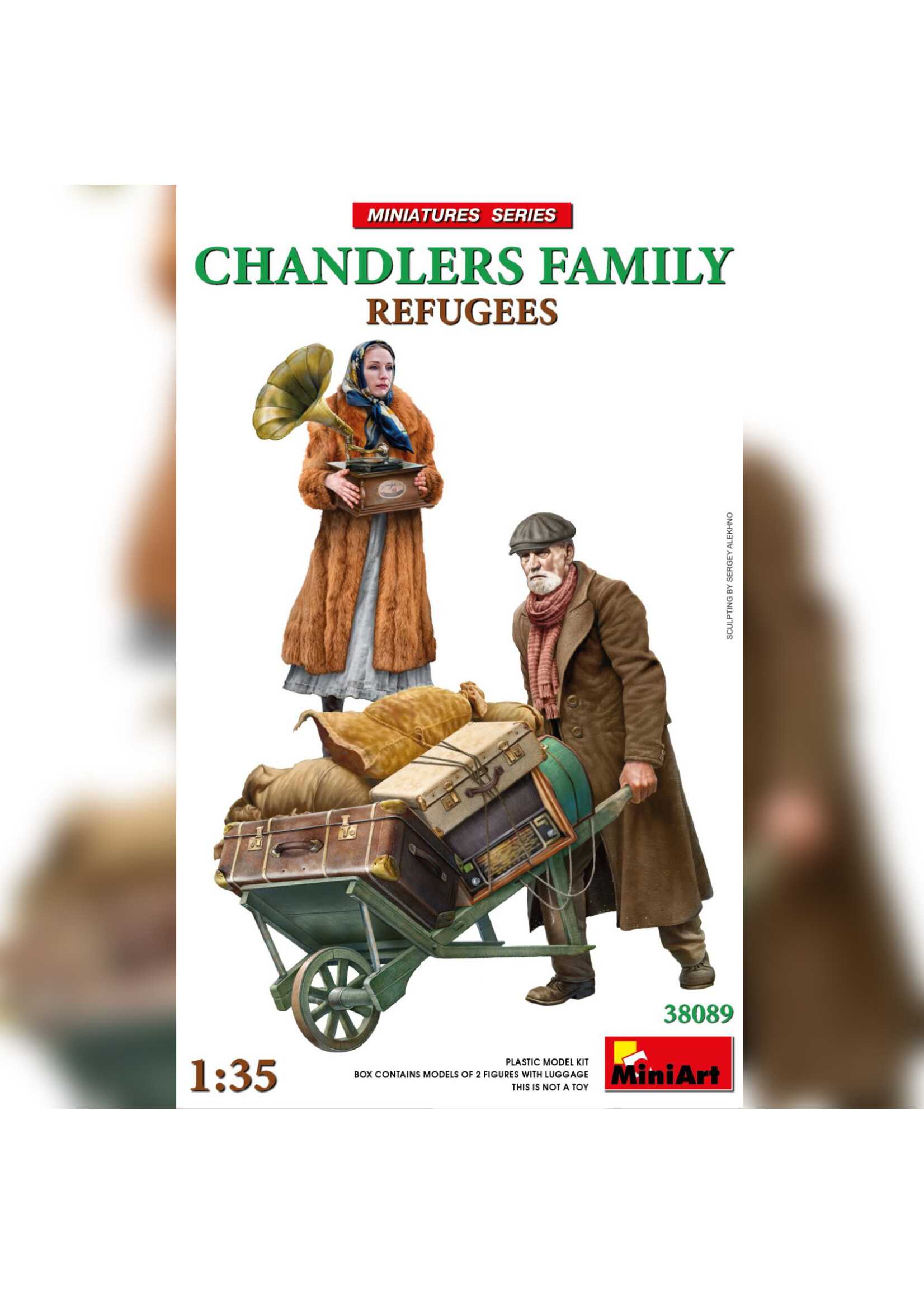 MiniArt MIN38089 Chandlers Family Refugees (1/35)