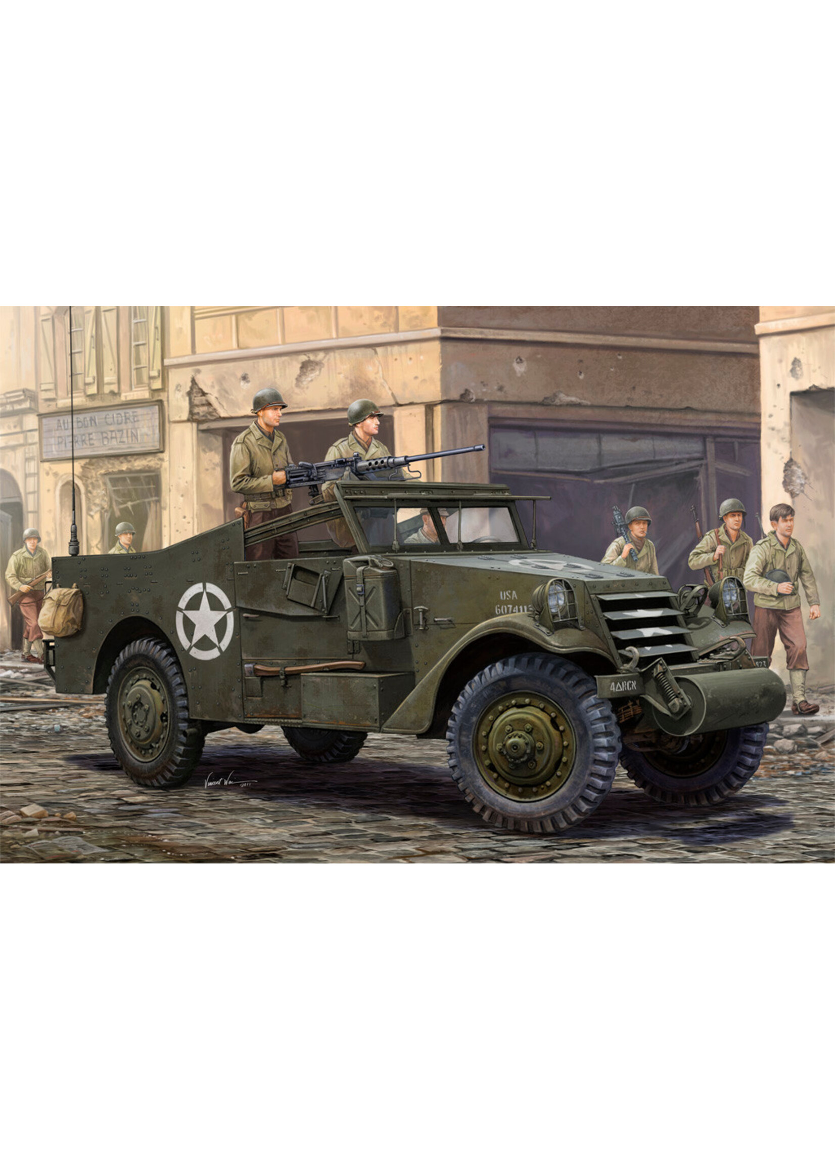 Hobby Boss HBOSS82452 M3A1 White Scout Car Late Production (1/35)