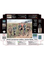 Master Box MSTBX35158 British & German Soldiers Somme 1916 (1/35)