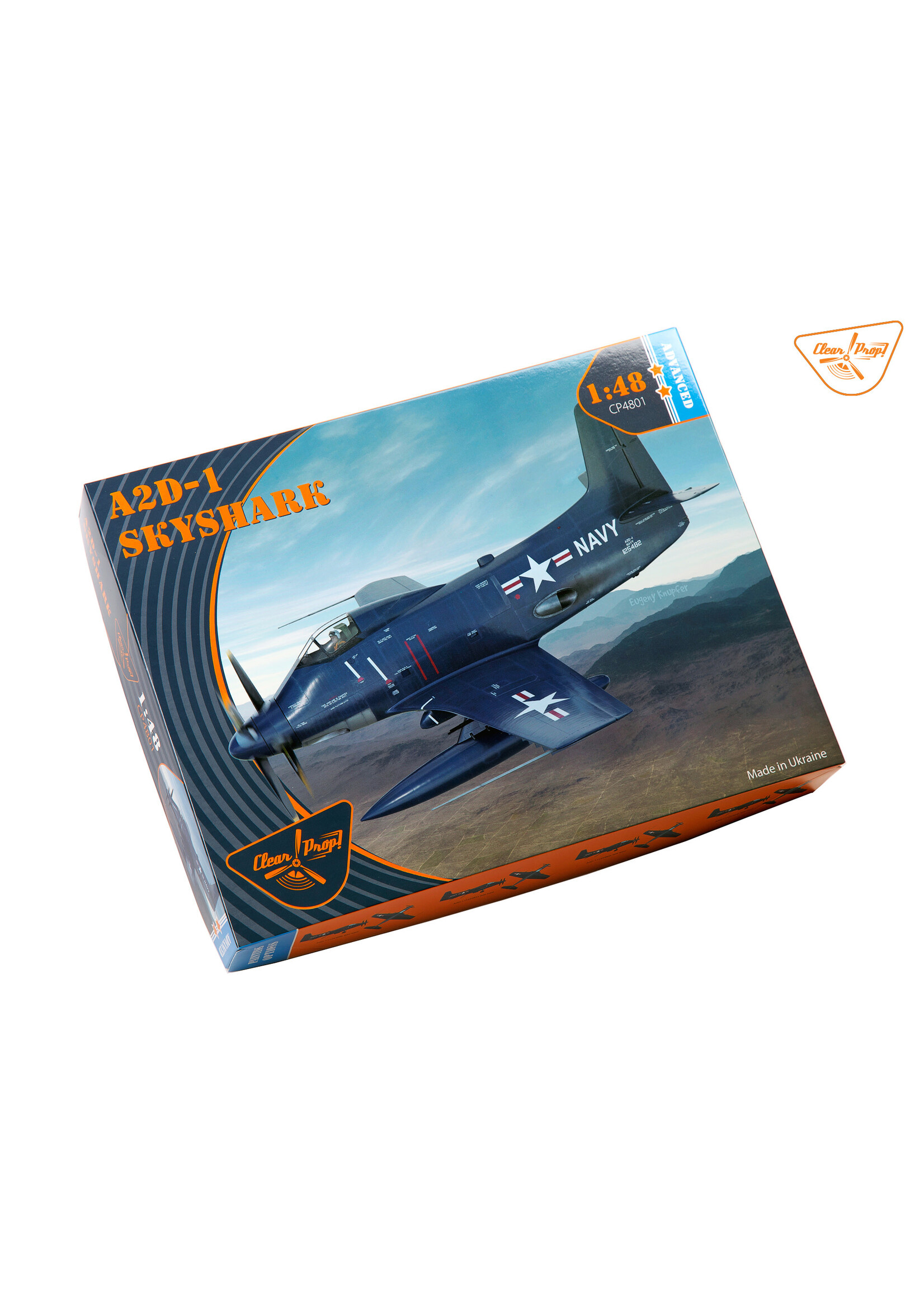 Clear Prop CP4801 A2D-1 Skyshark (1/48)