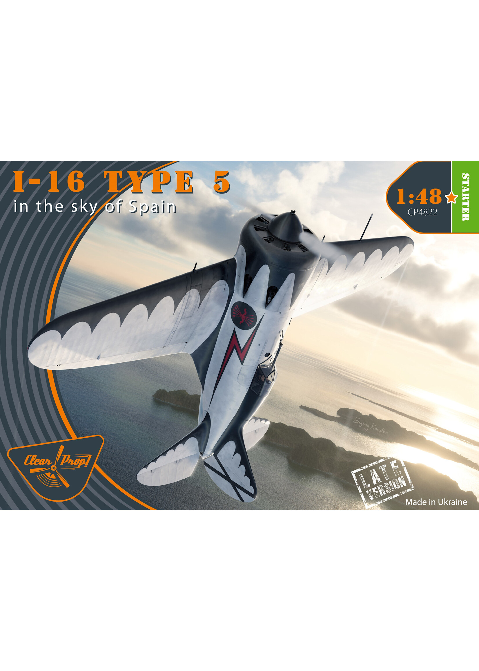 Clear Prop CP4822 I-16 Type 5 (1/48)