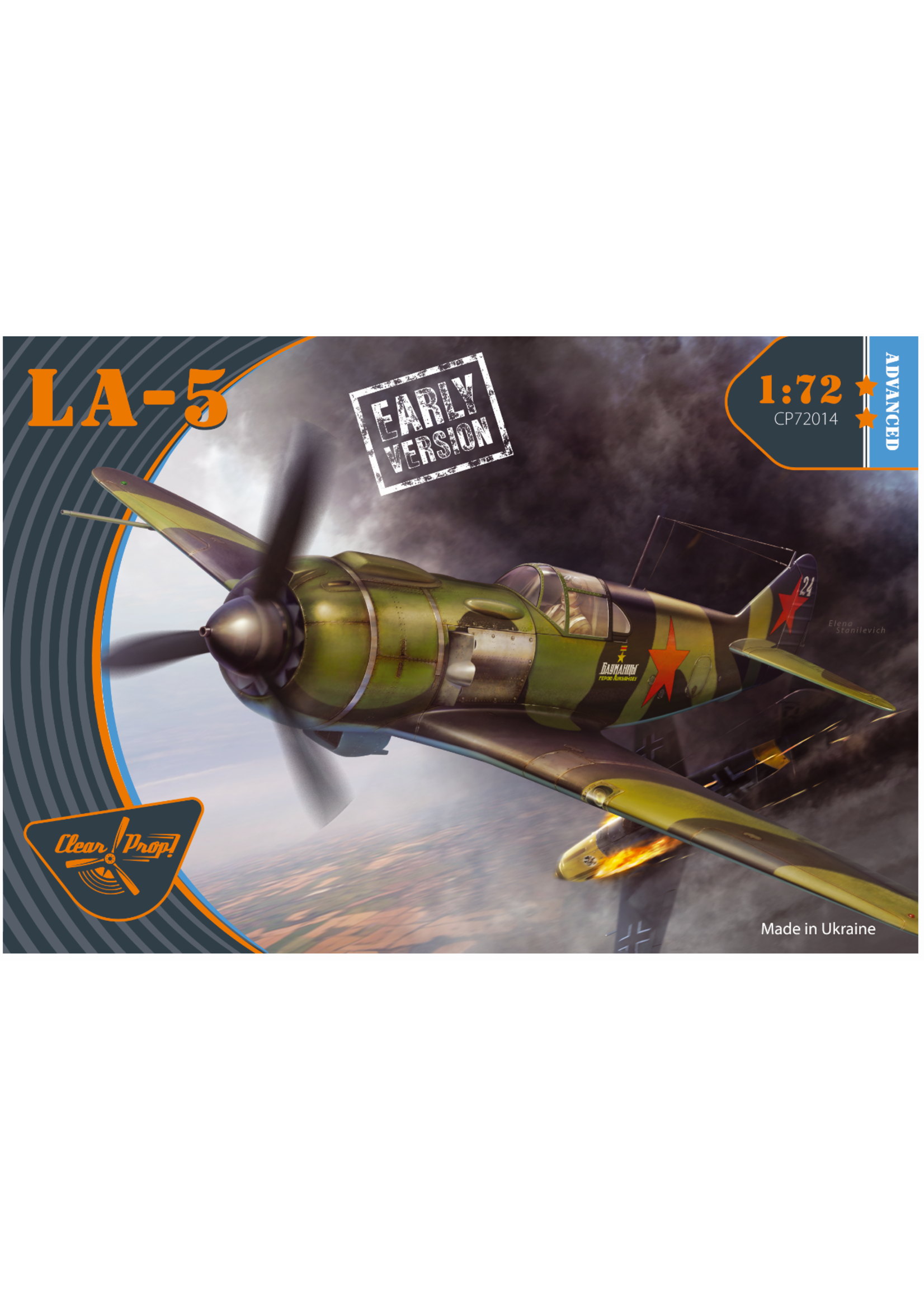 Clear Prop CP72014 LA-5 (1/72)