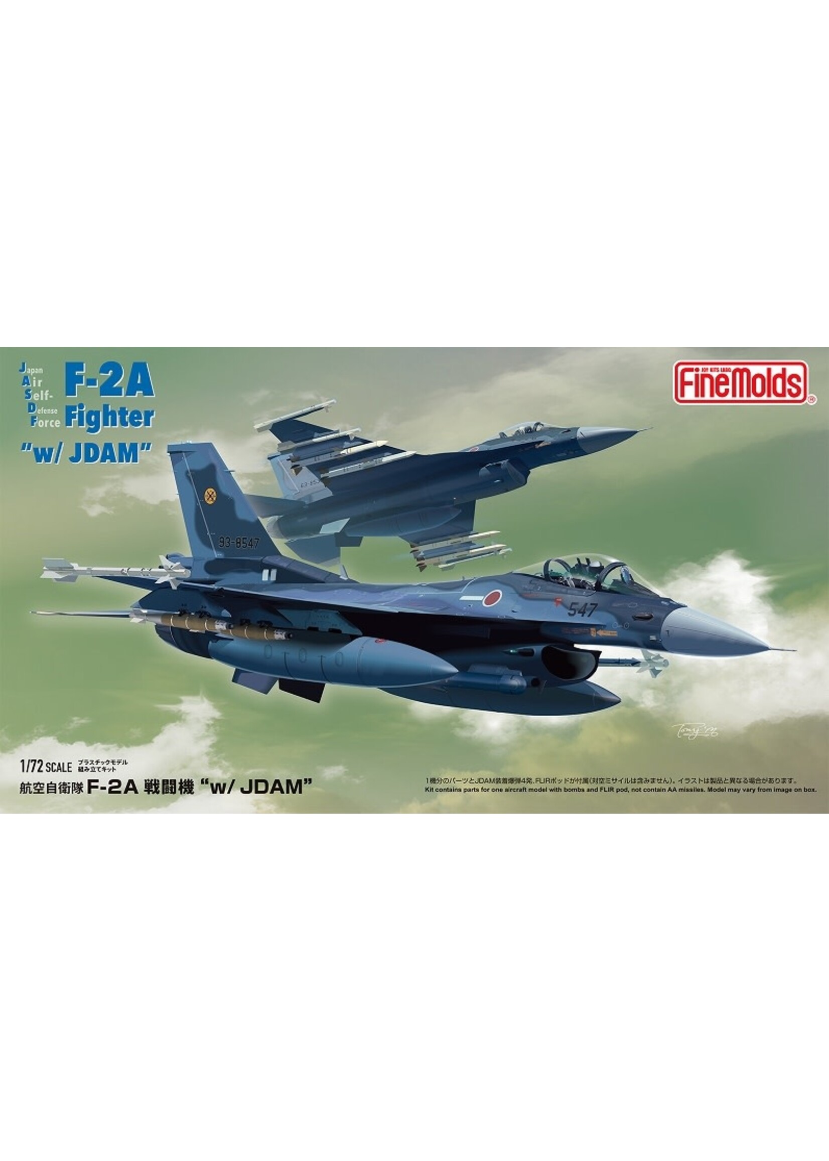 Fine Molds FM72748 F-2A Fighter with JDAM JASDF (1/72)
