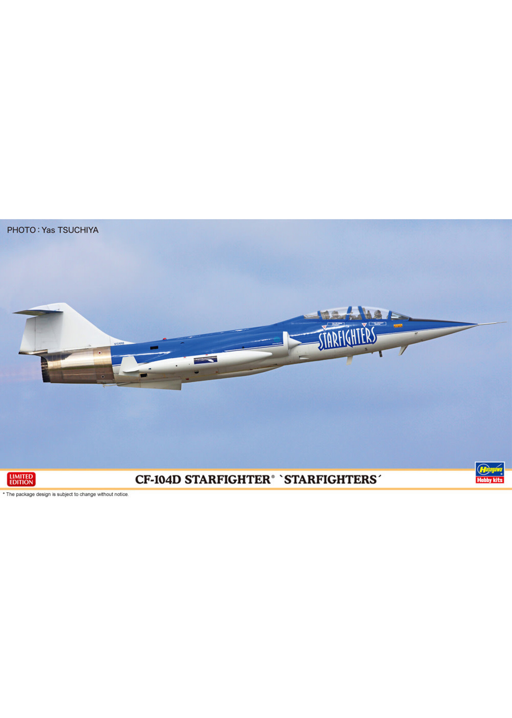 Hasegawa HSGWA07544 CF-104D Starfighter (1/48)