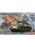 Rye Field Model RFMRM5136 M4A3 76W VVSS Sherman Late with Full Interior (1/35)