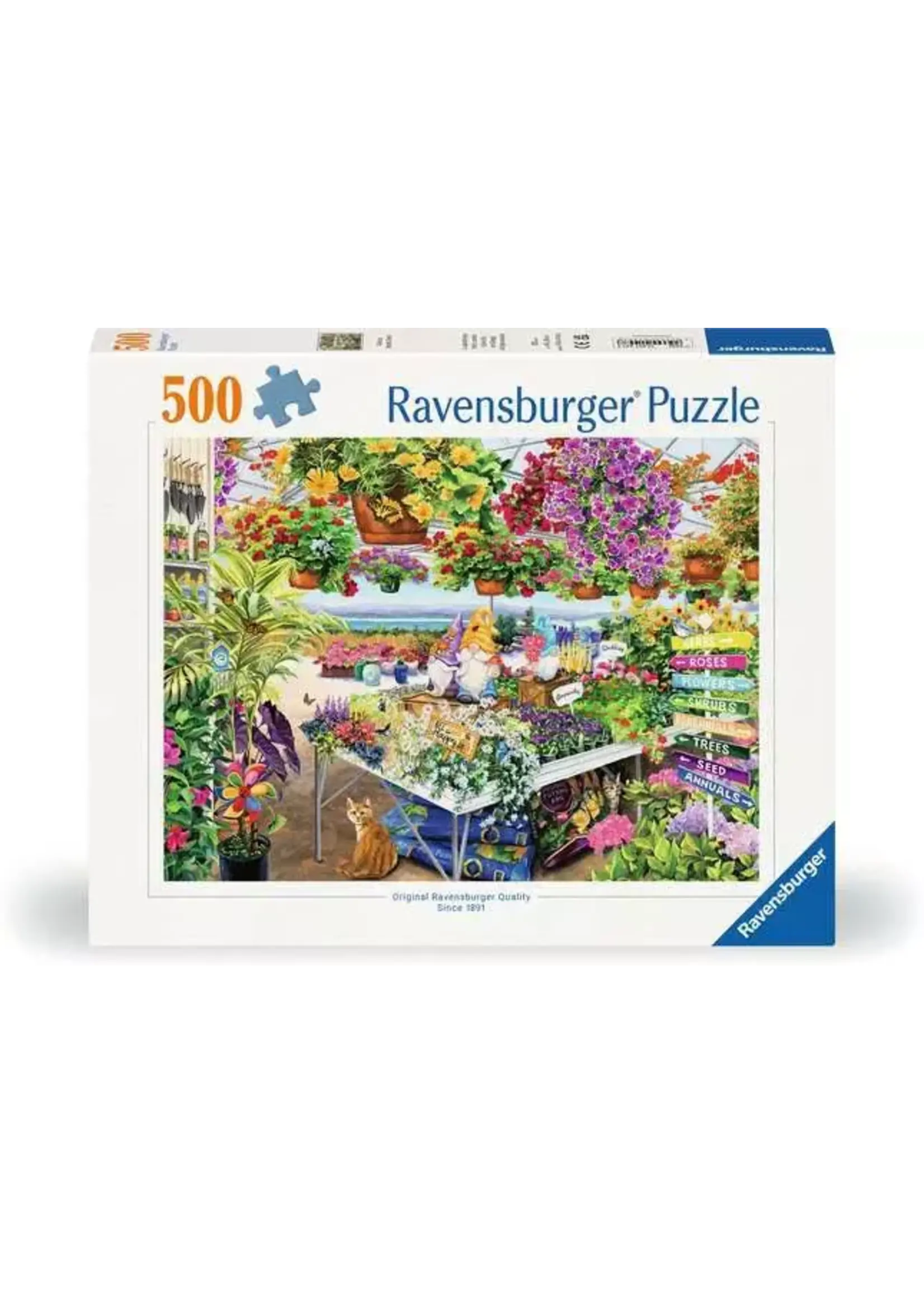 Ravensburger RAV12001447 Glorious Garden Center (Puzzle500)