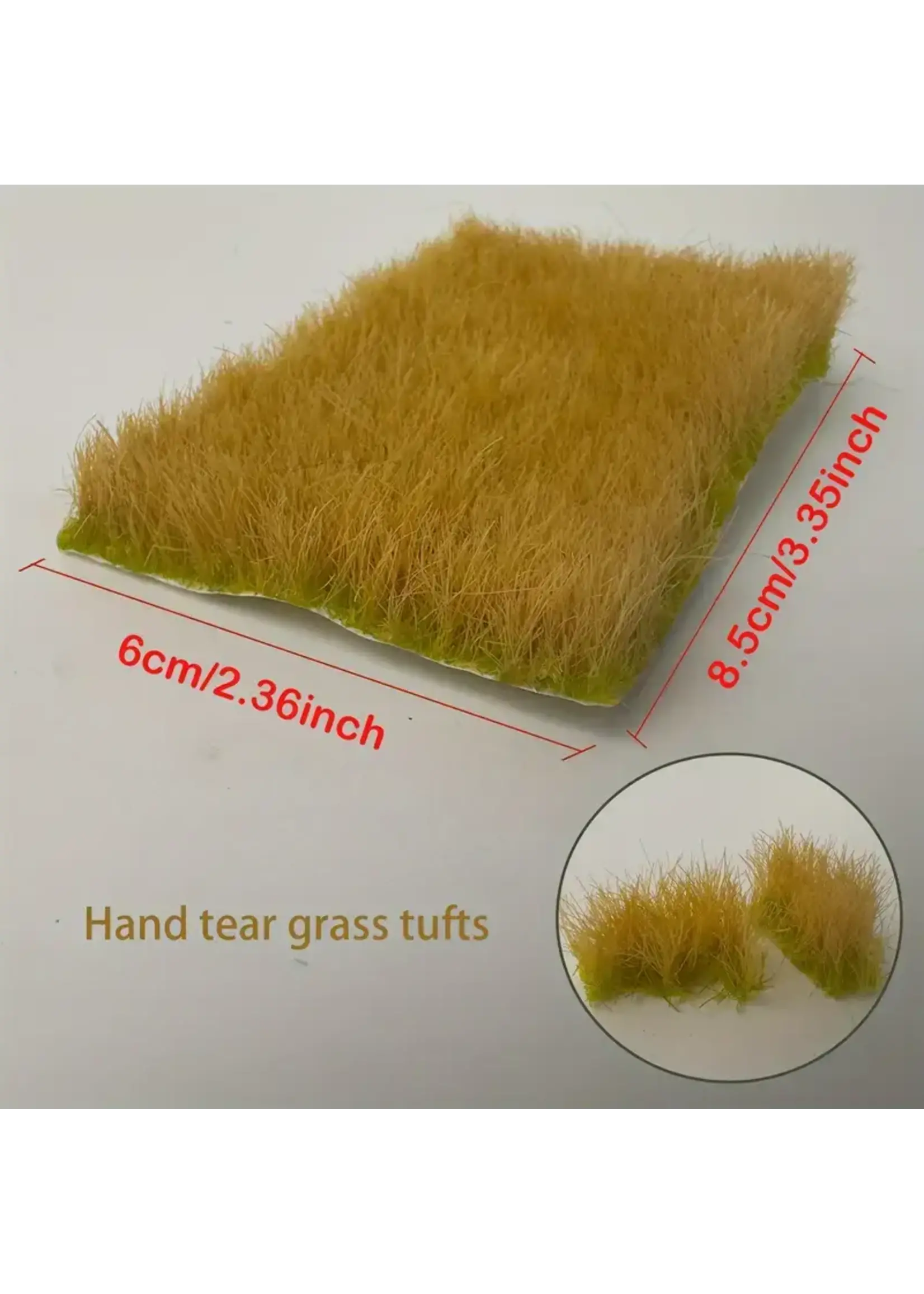 Tufts Tearable Clump Sheet Straw Yellow