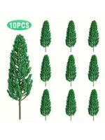 Trees Light Green Pine (10pc)