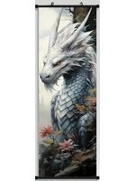 Hanging Wall Banner 15.75x47.24 Inch Vintage Mythical Dragon Image 3 of 5