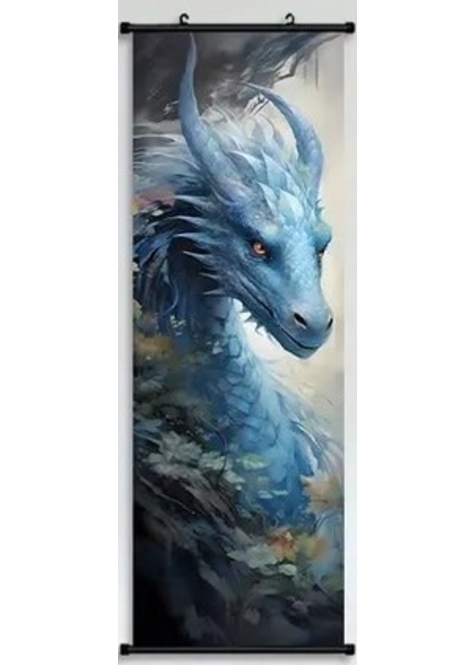 Hanging Wall Banner 15x47 Inch Vintage Mythical Dragon Image 4 of 5