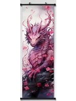 Hanging Wall Banner 15.75x47.24 Inch Vintage Mythical Dragon Image 5 of 5