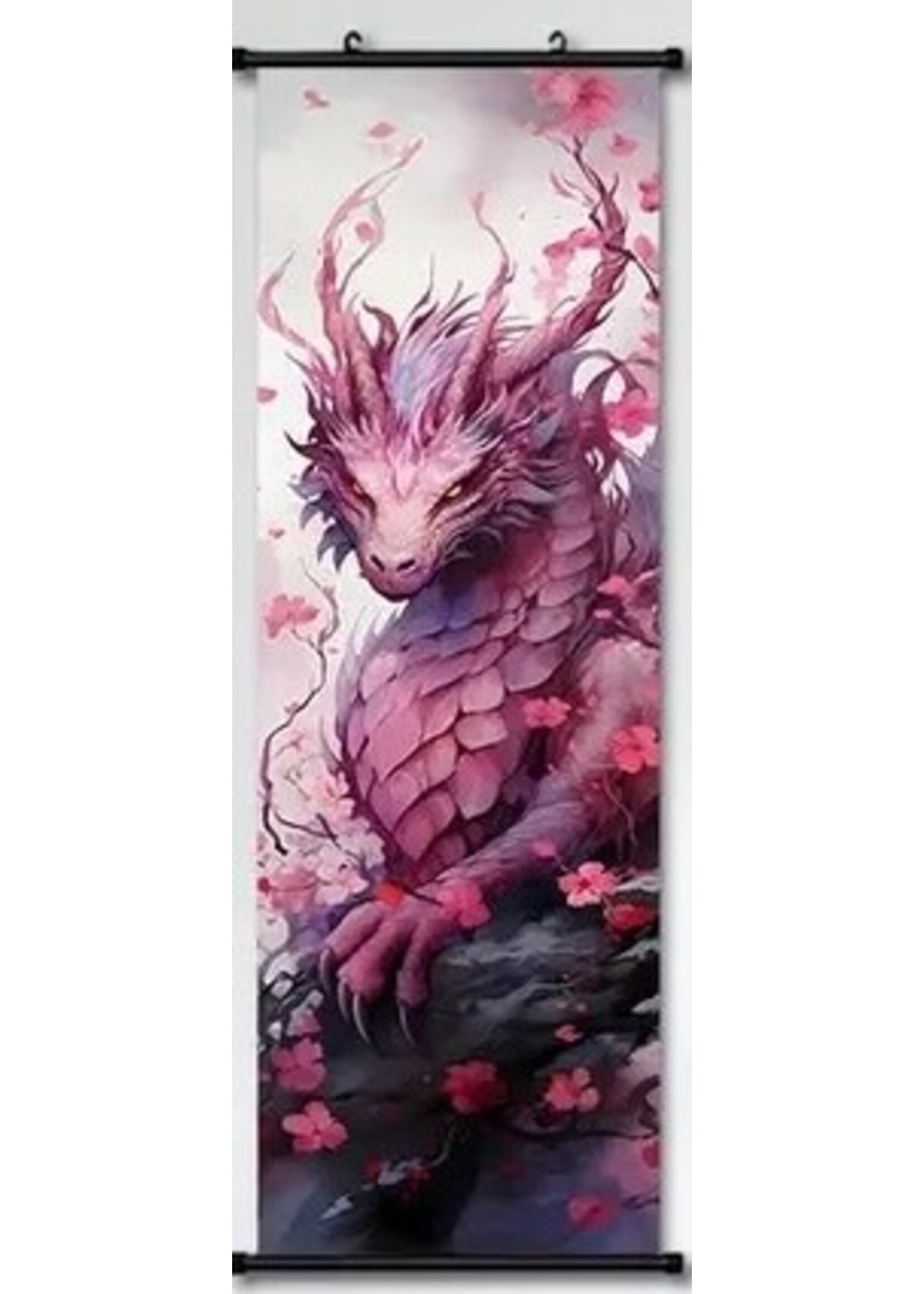 Hanging Wall Banner 15x47 Inch Vintage Mythical Dragon Image 5 of 5