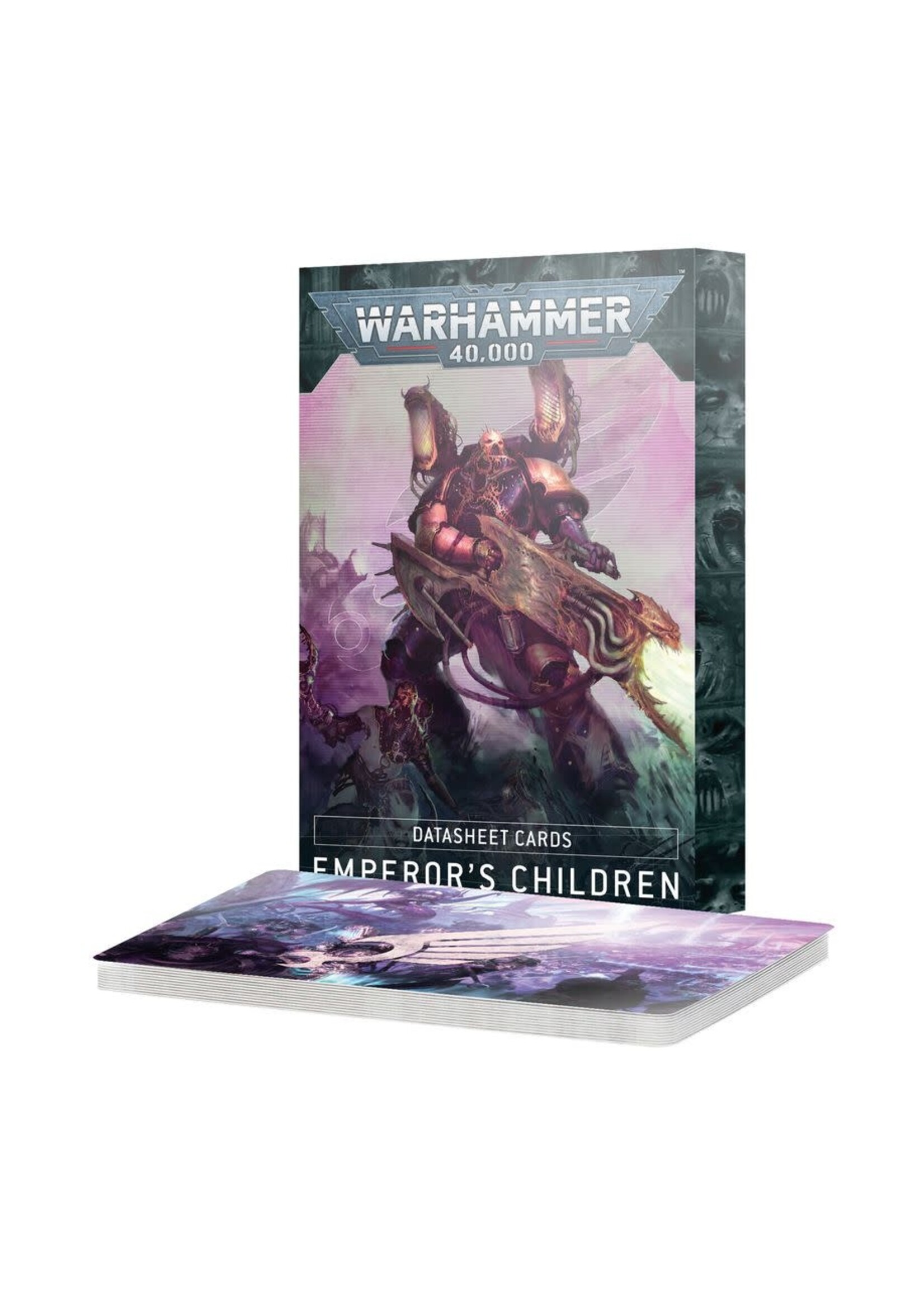 WH40K Datasheet Cards Emperors Children