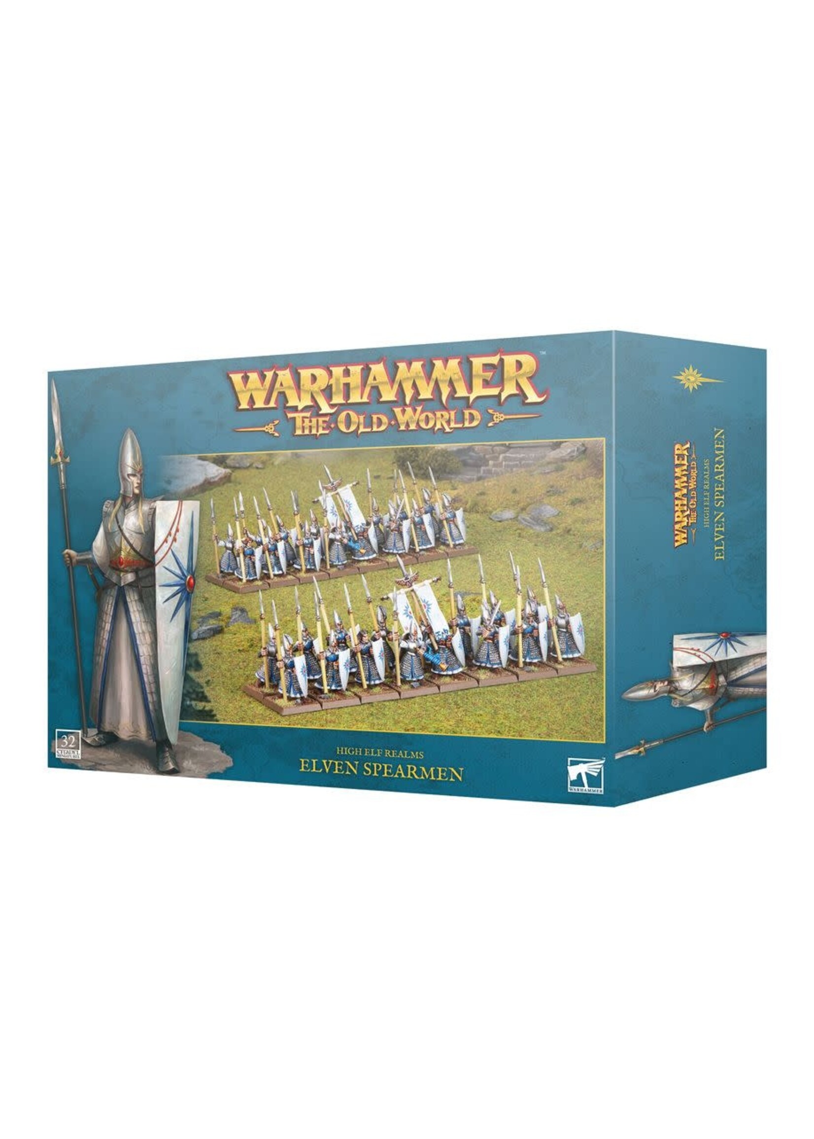 Old World High Elf Realms Elven Spearmen