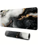 Mouse Pad 12x32 Inch Golden Marble