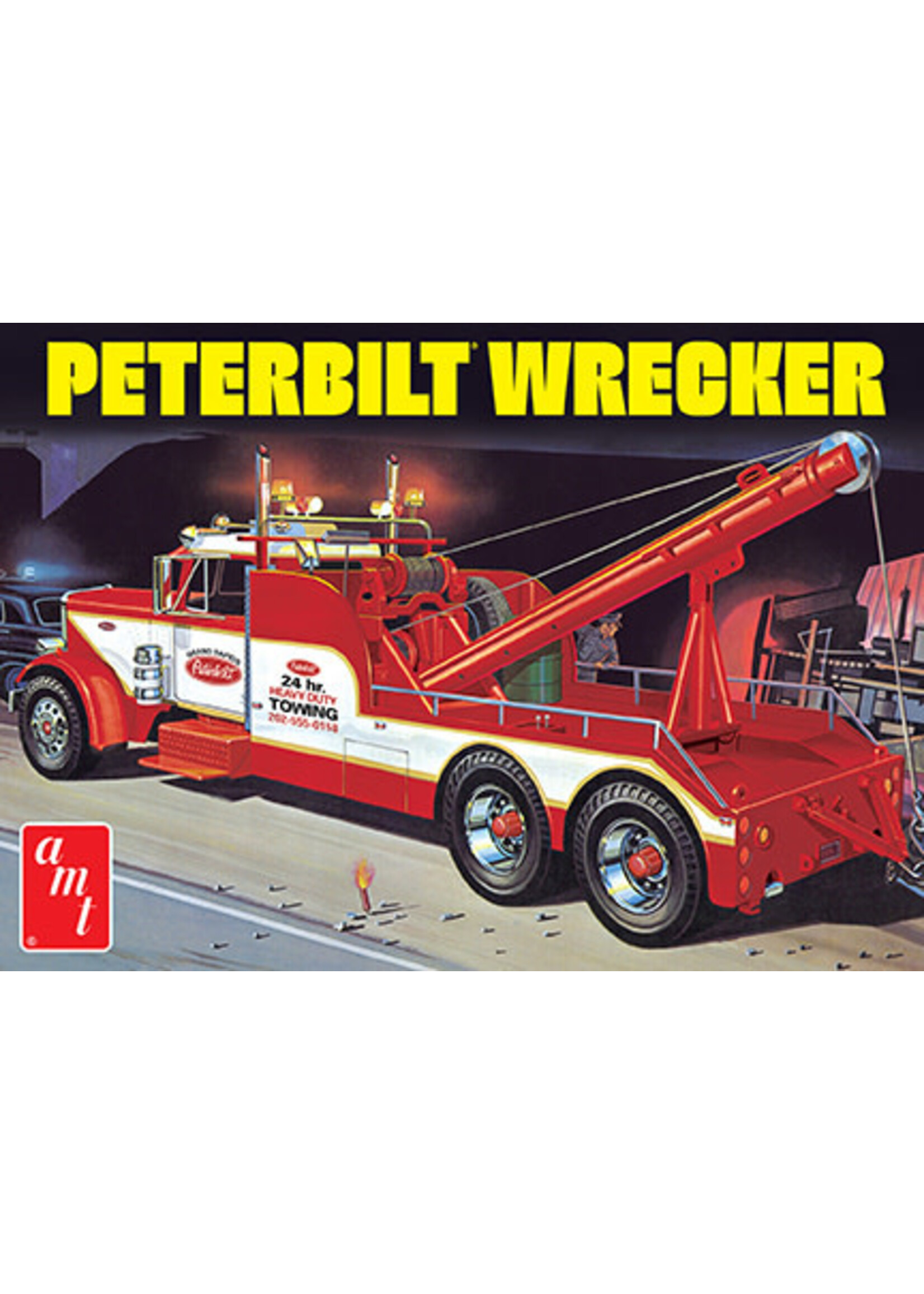 AMT AMT1133 Peterbuilt 359 Wrecker (1/25)