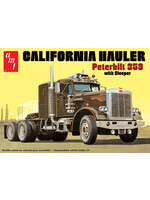 AMT AMT1327 Peterbilt 359 California Hauler with Sleeper (1/25)