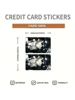 Debit-Credit Card Protector Glamorous Black Cat