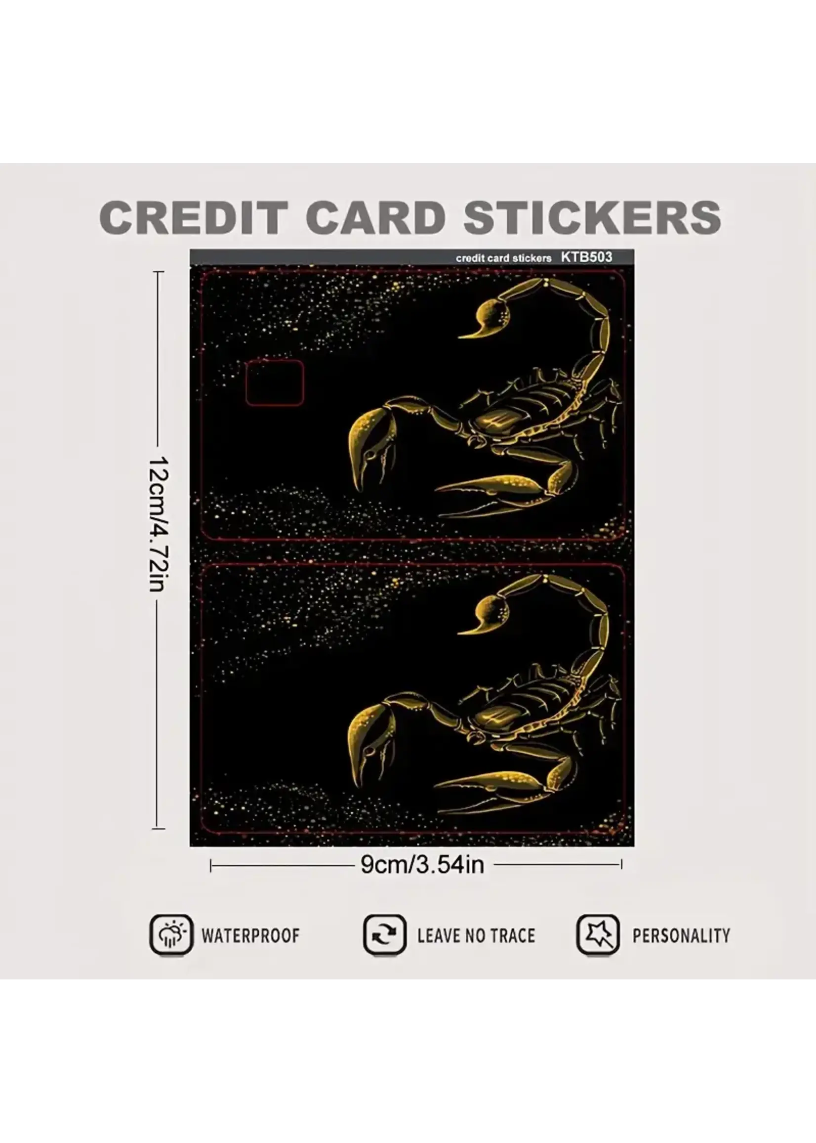 ***Debit-Credit Card Protector Scorpion