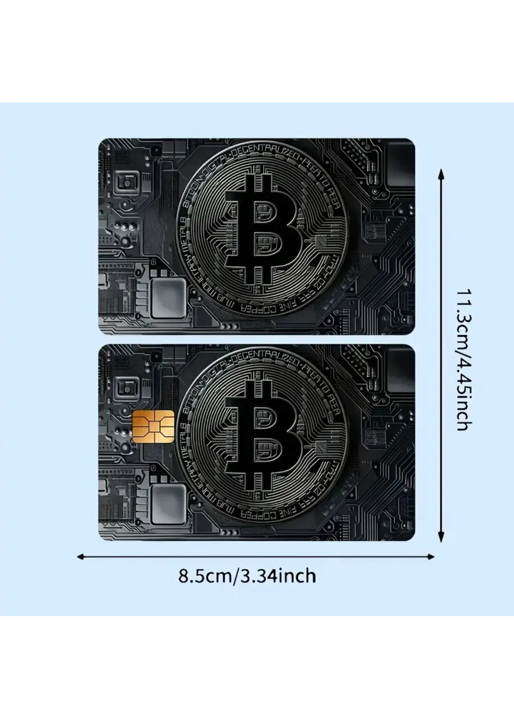 Debit-Credit Card Protector Bitcoin Circuit Board