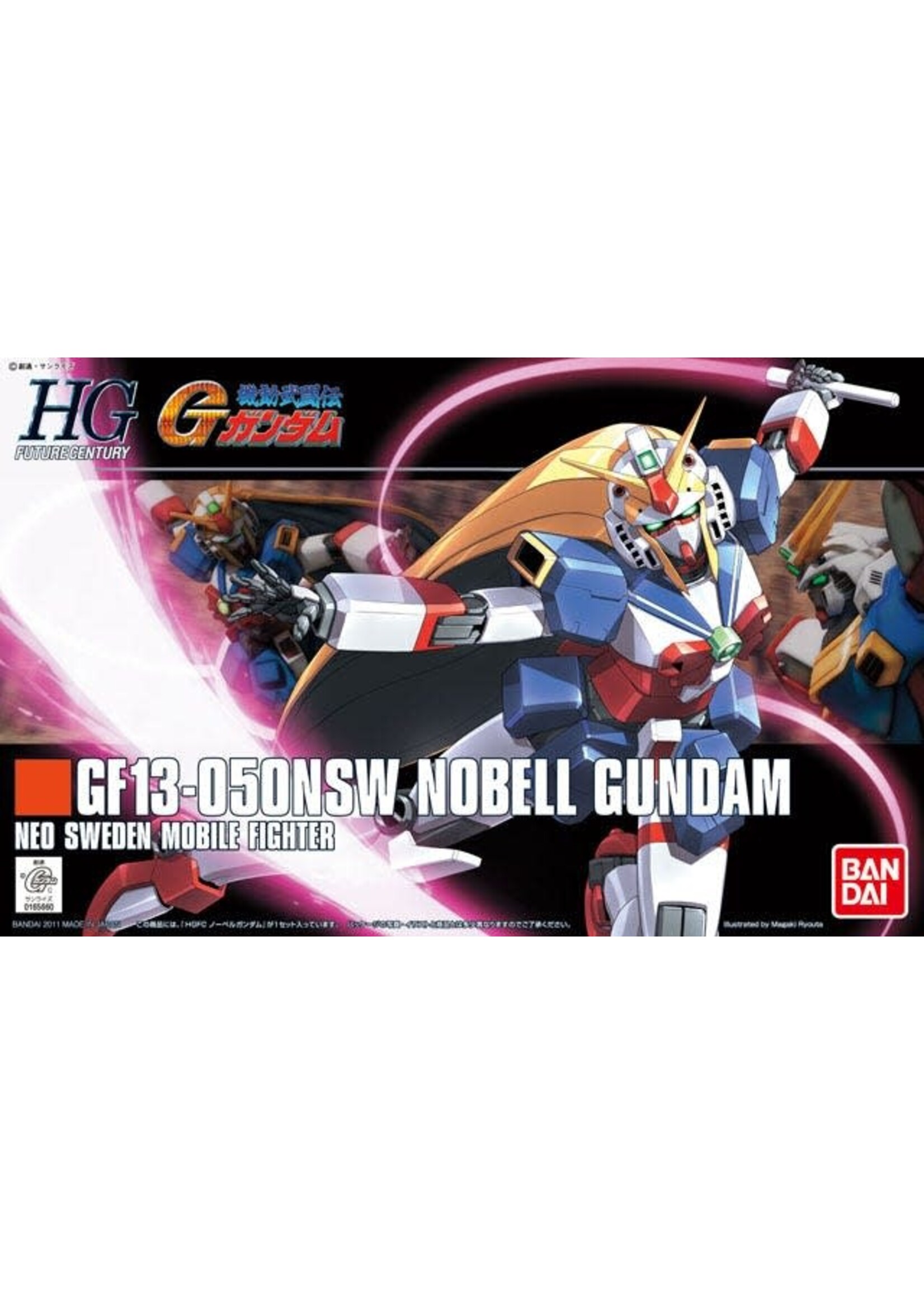 Bandai BNDAI2117228 HGFC #119 GF13-050NSW Nobell Gundam (1/144)