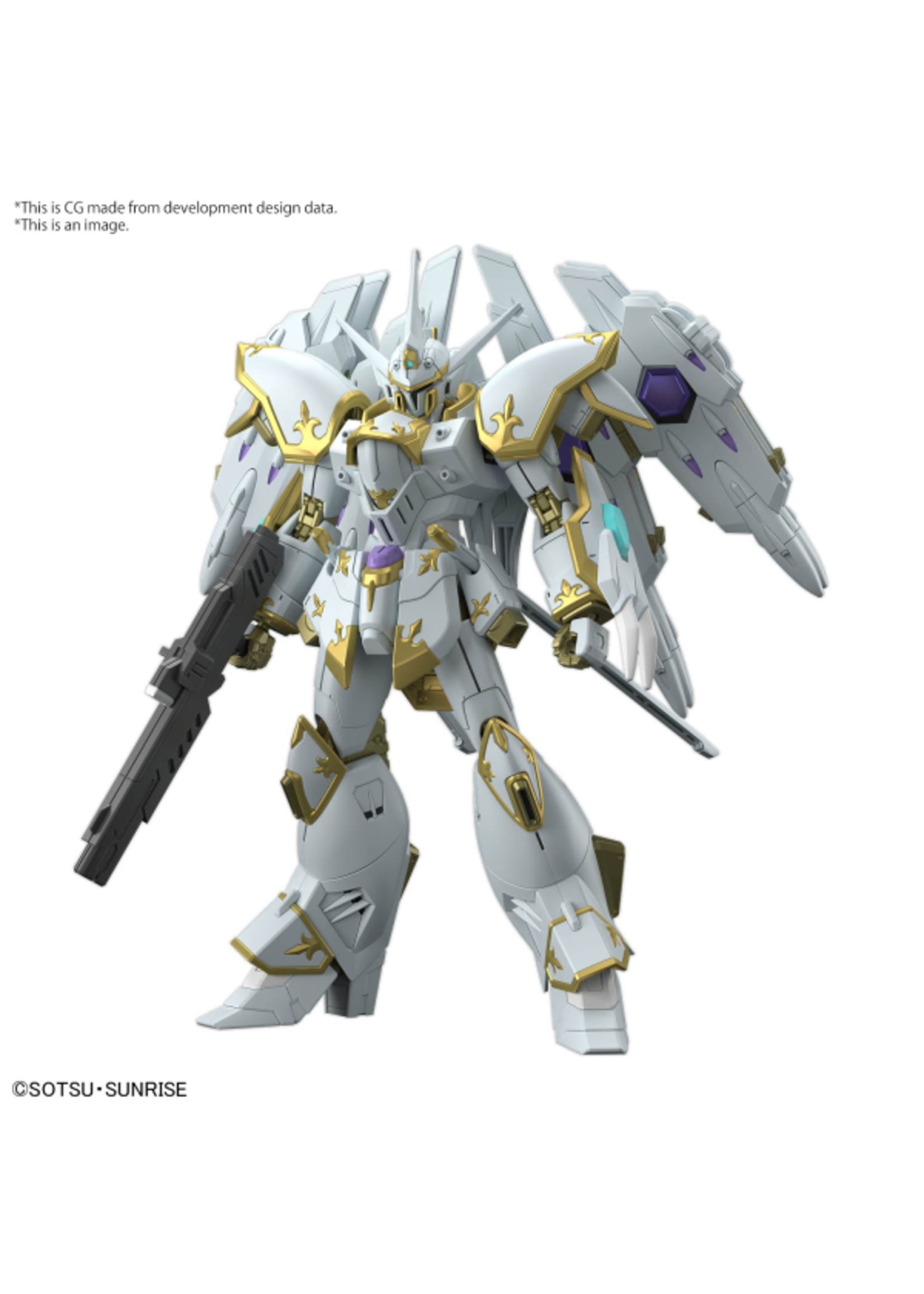 Bandai BNDAI5067414 HG Black Knight Squad Cal-re.A (1/144)
